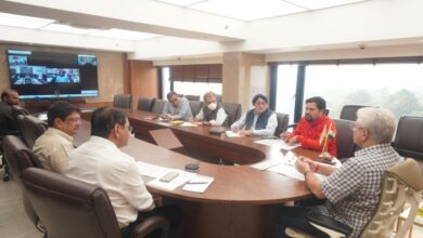 Revenue Minister Kailash Gahlot holds meeting with Divisional Commissioner and all DMs to review the preparedness of Chhath Puja in Delhi